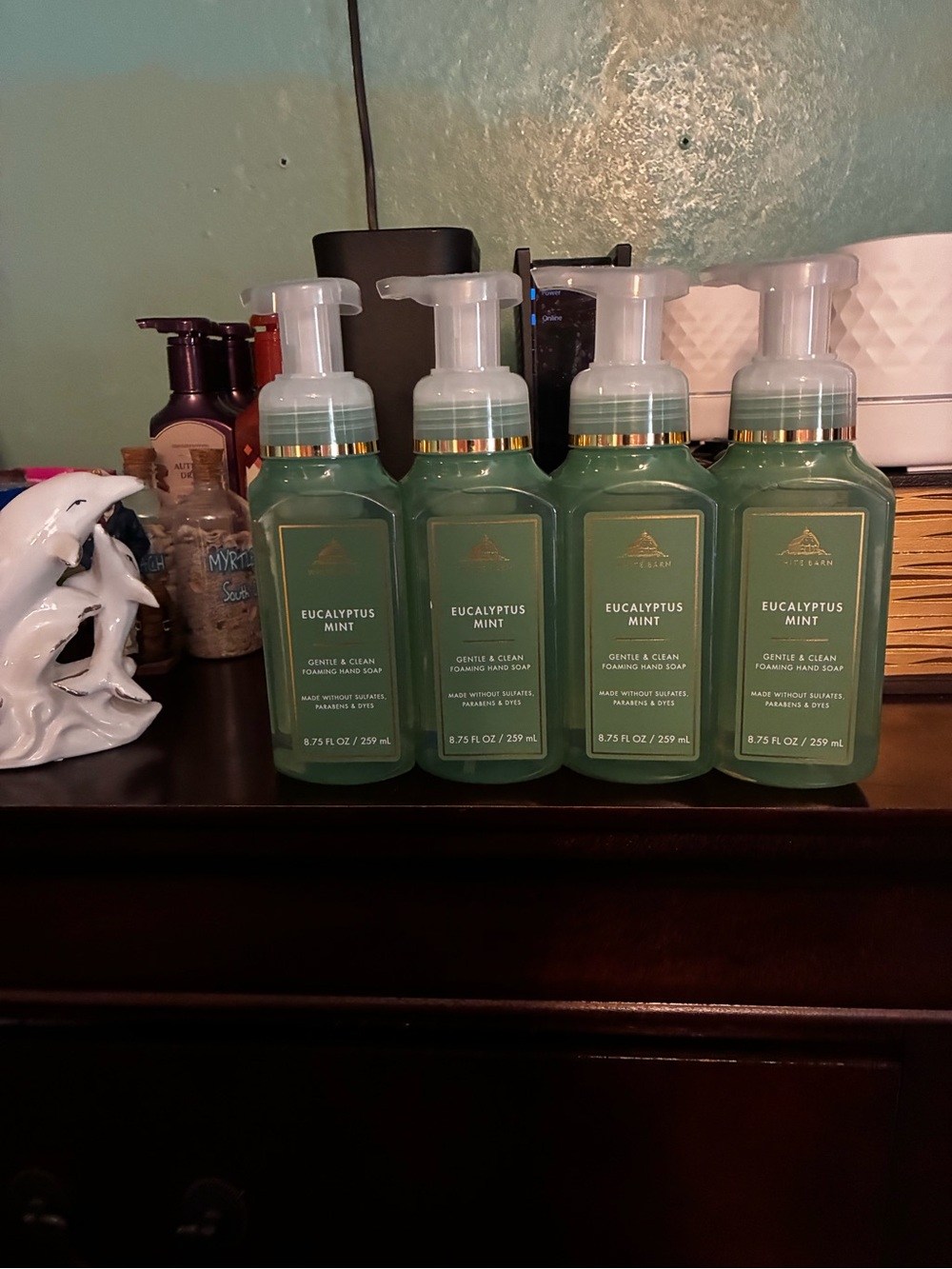 Eucalyptus Mint Gentle Foaming Hand Soap - Green (4)